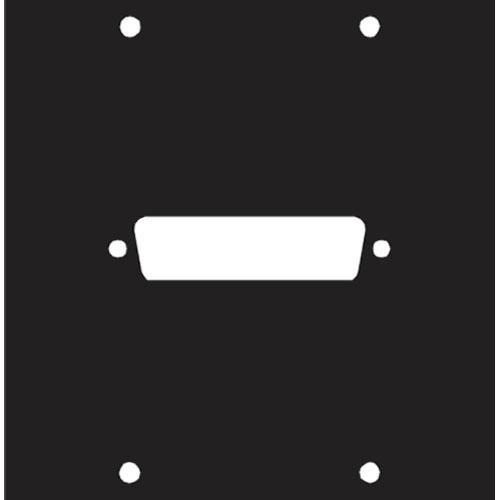 Middle Atlantic 1 DB25 Punchout Panel