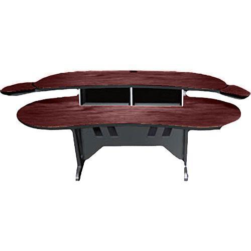 Middle Atlantic ELUR-DC 84" Edit Center Desk with Overbridge