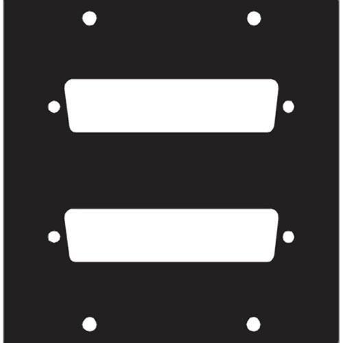 Middle Atlantic Two DB50 Punchout Panel
