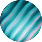 Rosco Colorwave Effects Color Glass Gobo - #33004 - Cyan Waves