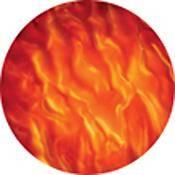 Rosco Colorwave Effects Color Glass Gobo - #33101 - Red Ripple