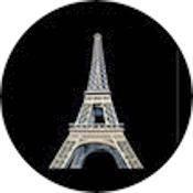 Rosco Standard Color Glass Spectrum Gobo #86719 Eiffel Tower Silhouette