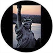 Rosco Standard Color Glass Spectrum Gobo #86722 Sunset Liberty