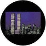 Rosco Standard Color Glass Spectrum Gobo #86724 Twin Towers 2