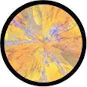 Rosco Standard Color Glass Spectrum Gobo #86738 Klee Motif