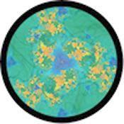 Rosco Standard Color Glass Spectrum Gobo #86740 70s Love