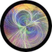 Rosco Standard Color Glass Spectrum Gobo #86744 String Theory