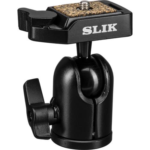 Slik SBH-120 DQ Compact Ballhead 120 with Quick Release - Supports 4.5 lbs