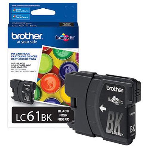Brother LC61BK Innobella Standard-Yield Black Ink Cartridge