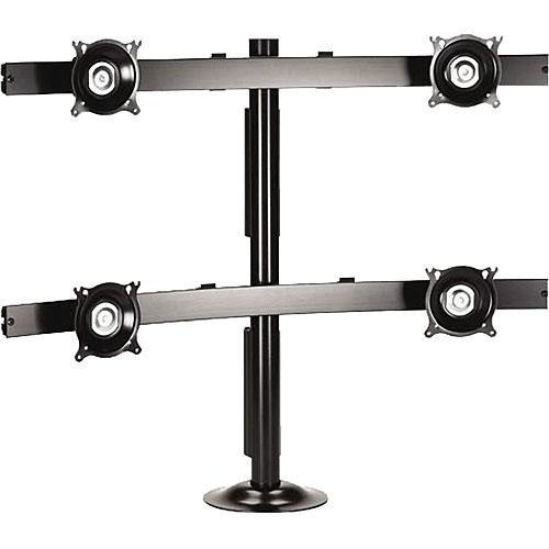 Chief KTG445B Widescreen Quad Monitor Grommet Mount