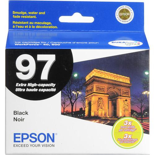Epson T097120 97 Extra-High Capacity Black Ink Cartridge