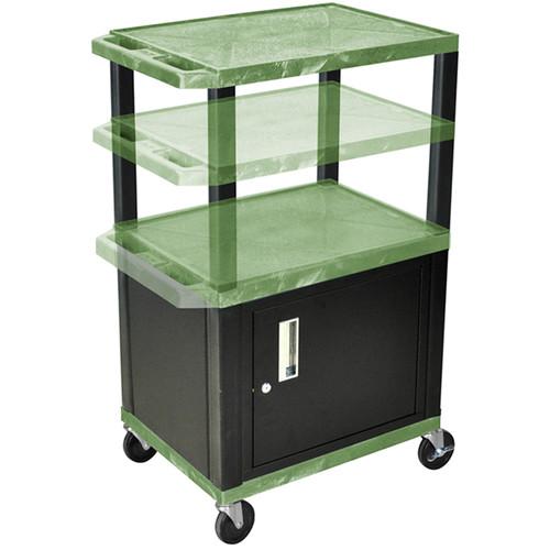 Luxor Height-Adjustable Tuffy Cabinet Cart with Electrical Assembly