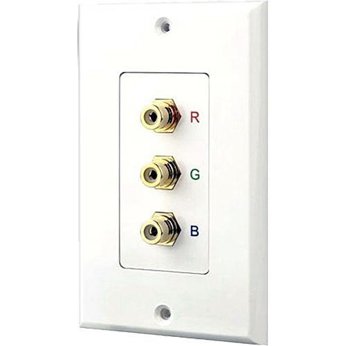 Pyle Pro PHRCOMP3 RCA Component Video Wall Plate