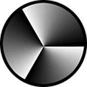 Rosco Standard Black and White Glass Spectrum Gobo #81155 Pivot