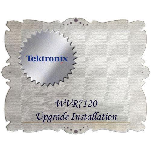 Tektronix WVR7120 Upgrade Installation
