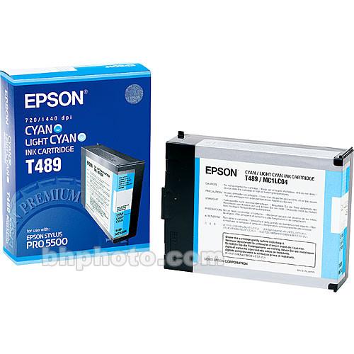Epson Cyan Light Cyan Ink Cartridge for Epson Stylus Pro 5500 Printer