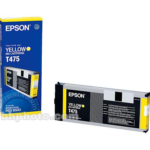 Epson Yellow Cartridge for Epson Stylus Pro 9500 Printer