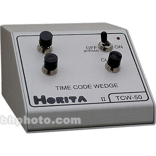 Horita TCW-50P PAL Time Code Wedge - PC keyboard "wedge" inputs EBU LTC time code to PC