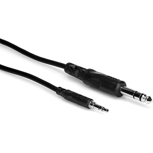 Hosa Technology Stereo Mini Male to Stereo 1 4" Male Cable - 3