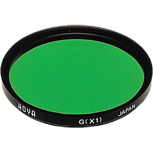 Hoya 49mm Green X1 Multi-Coated Glass Filter for Black & White Film