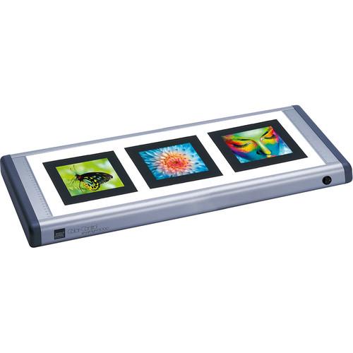 Just Normlicht 14 x 44" Smart Light 5000 Transparency Flat Viewer - Silver