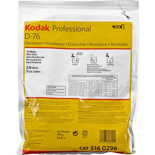 Kodak D-76 Developer for Black & White Film - Makes 1 Gallon