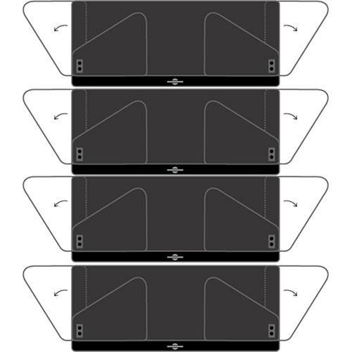Lowel Fin-S 4-Piece Barndoor Extension Set