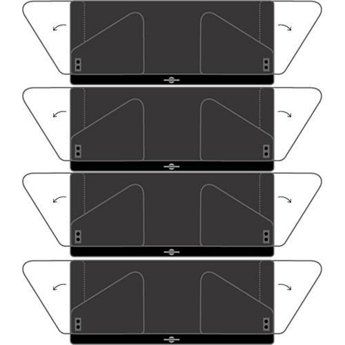 Lowel Fin-S 4-Piece Barndoor Extension Set
