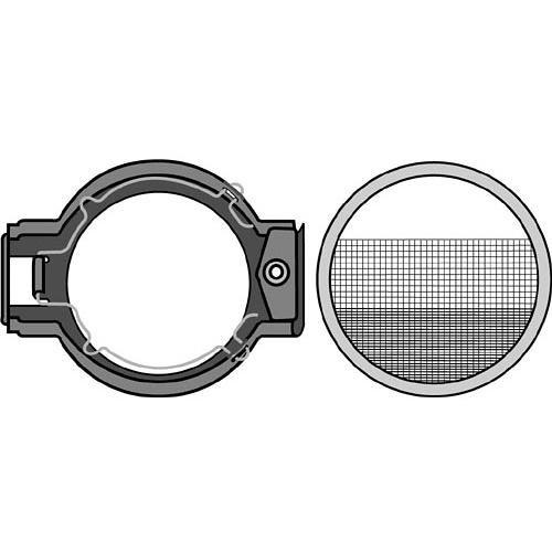 Lowel Scrim - Graduated with Holder for Pro and i-Light, Fits Barndoor Frame - 3"