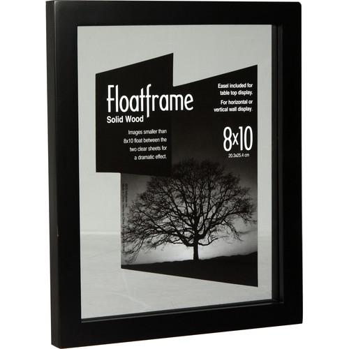 MCS Wood Float Frame - 8 x 10" - Black