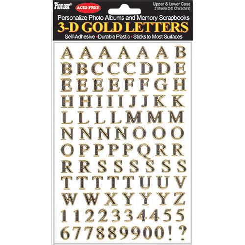Pioneer Photo Albums 3DL-G Gold Letters