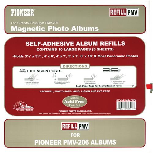 Pioneer Photo Albums Refill Pages for the PMV-206 Photo Album
