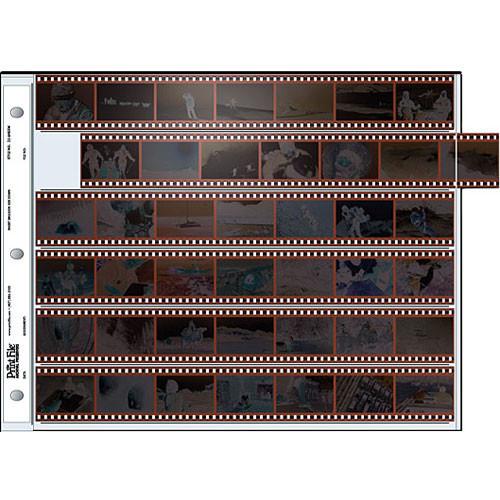Print File Archival Storage Page for Negatives, 35mm