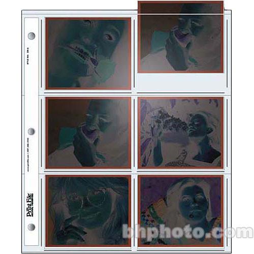 Print File Archival Storage Page for Negatives