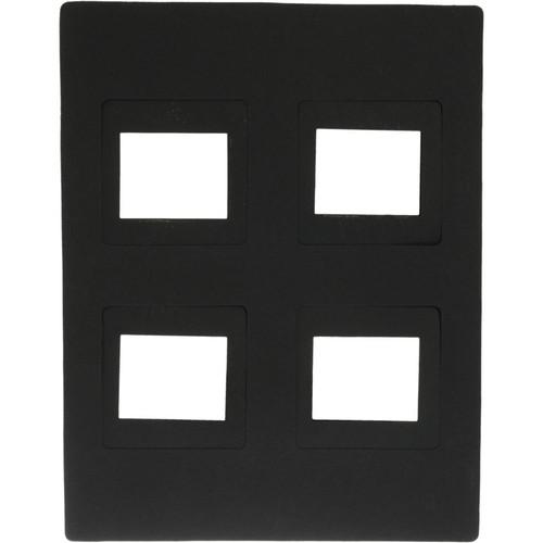 Savage Pre-Vu Mount - 11x14", Holds Four 6x7 Slides