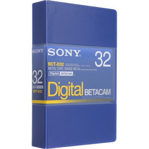 Sony BCT-D32 32 Minute Digital Betacam