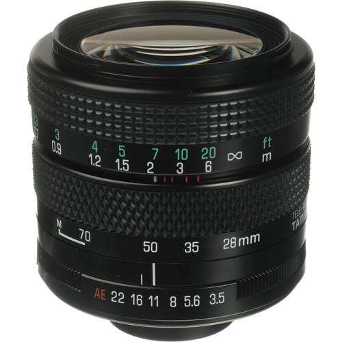 Tamron Zoom Wide Angle-Telephoto 28-70mm f 3.5-4.5 Manual Focus Adaptall Lens