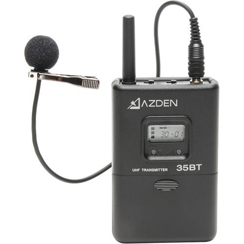 Azden 35BT Portable Wireless Bodypack Transmitter with EX503 Mic