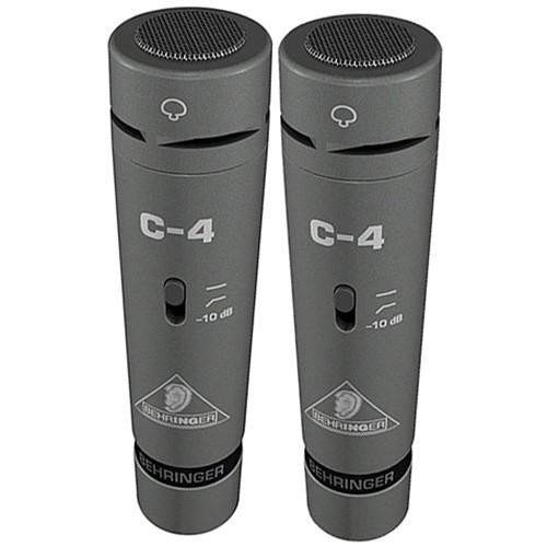 Behringer C-4 Matched Pair of Studio Condenser Microphones