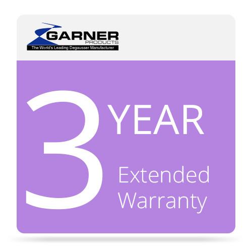 Garner 3-Year Extended Warranty for the HD-3 Media Degausser