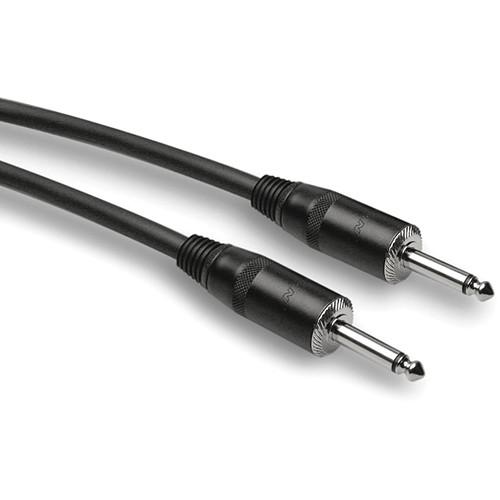 Hosa Technology SKJ-400 Series 1 4" TS Male to 1 4" TS Male Speaker Cable - 15