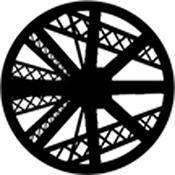 Rosco Standard Steel Gobo #78465B Abstract Jumble