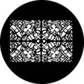 Rosco Standard Steel Gobo #78467B Window Grill