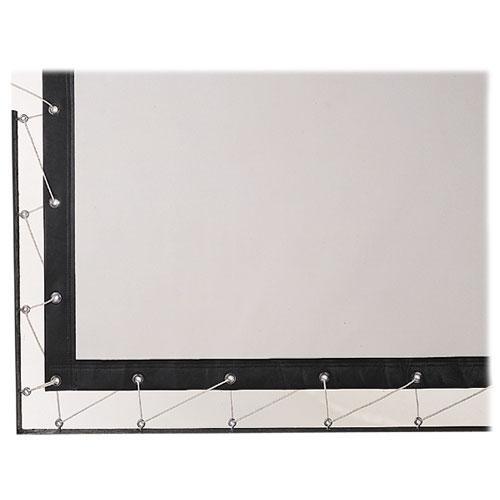 Da-Lite Lace & Grommet Surface Screen - Per Square Foot - Ultra Wide Angle