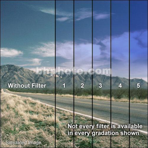 Formatt Hitech 5 x 5" Color Graduated Cool Blue 1 Filter