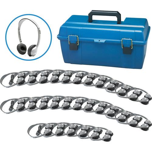 HamiltonBuhl LCP 30 MS2L 30-User Headphone Lab Pack