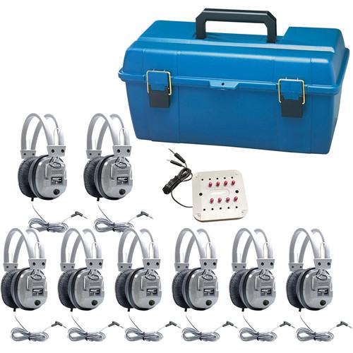 HamiltonBuhl LCP JBP-8SV HA5 Deluxe 8-User Listening Center