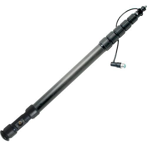 K-Tek Klassic Series Traveler Boompole with Coiled Cable & Side-Mounted XLR Base