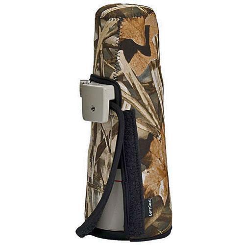 LensCoat TravelCoat Neoprene Lens Cover for Canon 400mm f 5.6L - Realtree Max4 HD
