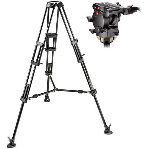 Manfrotto 526,545BK Professional Video Tripod System with 526 Head